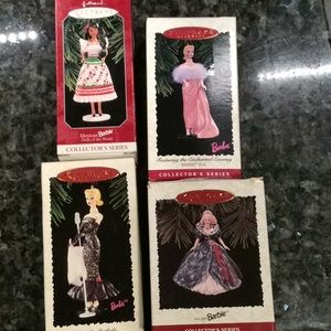 ❤️Four Barbie Ornaments❤️